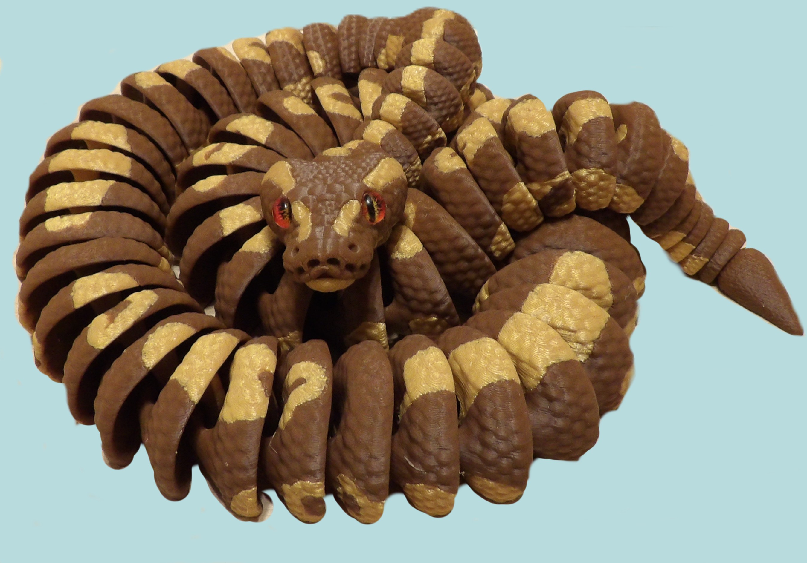 Articulated Ball Python | www.cheekybee3d.com