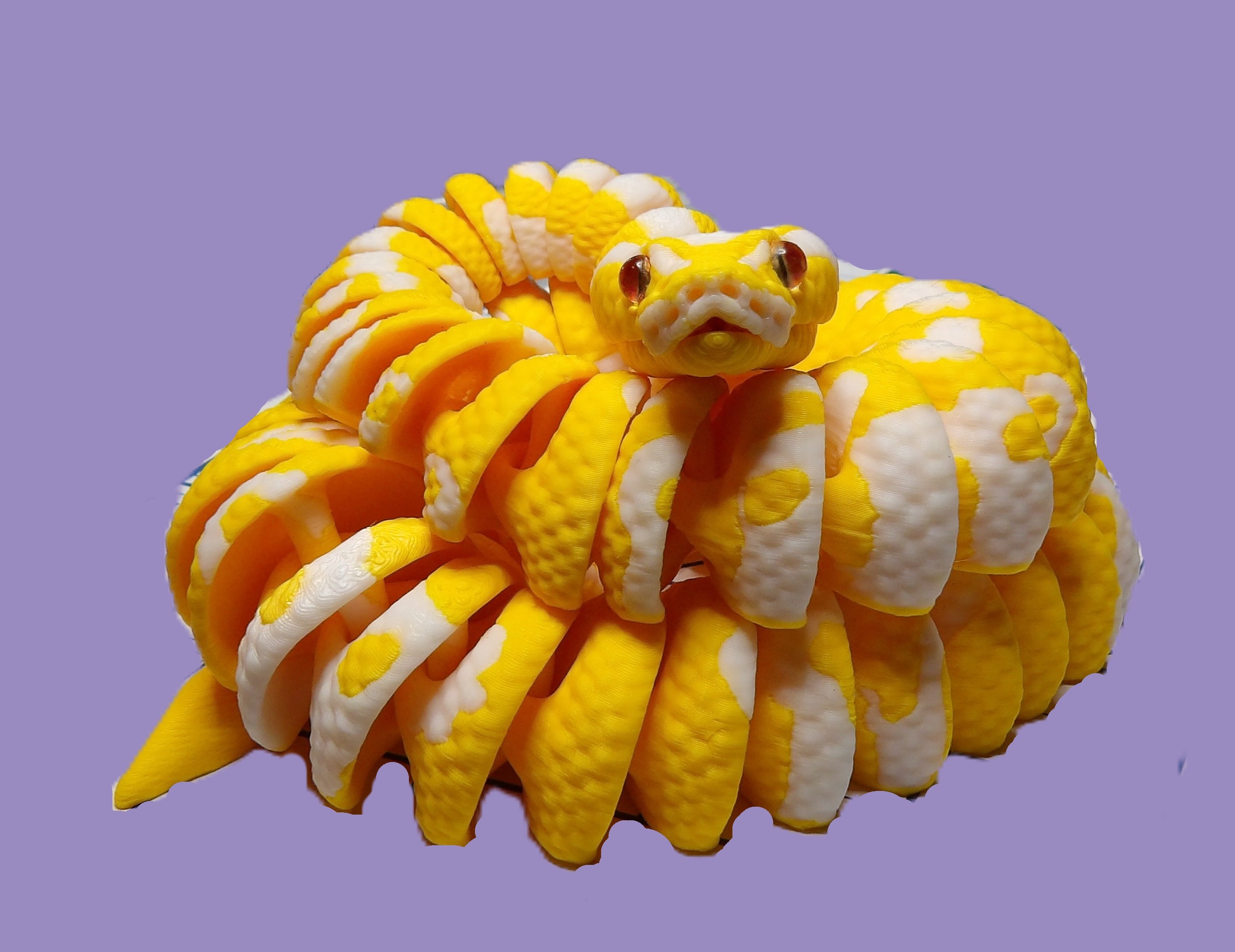 Articulated Ball Python | www.cheekybee3d.com